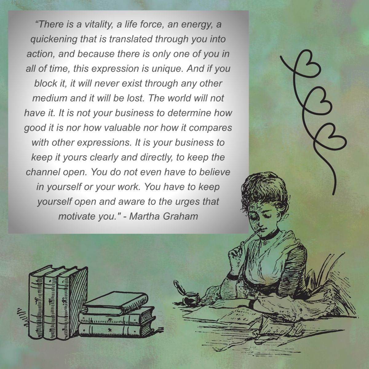 Martha graham quote