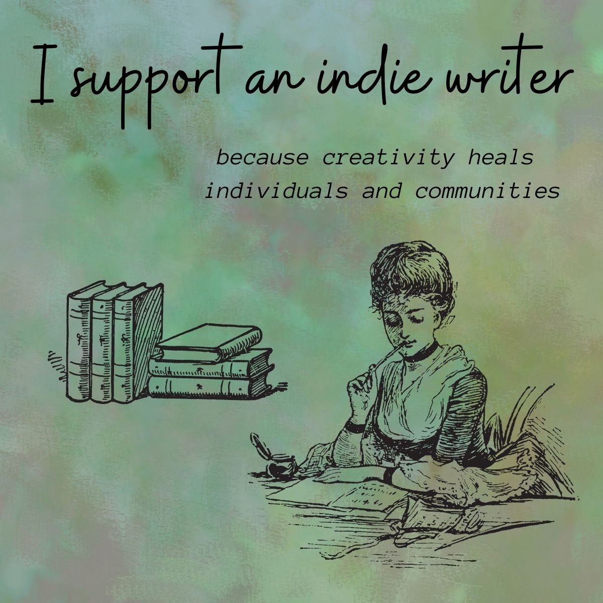 support an indie writer